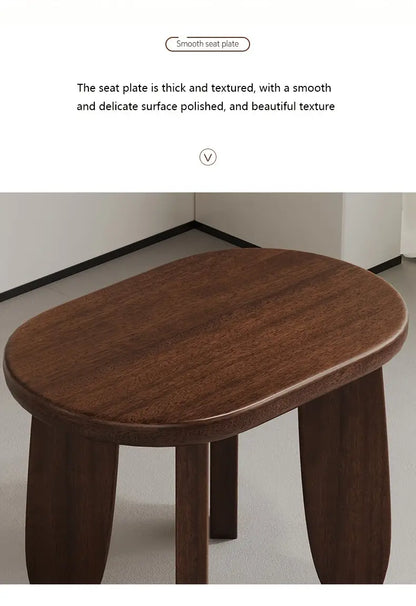 Solid Wood Stool
