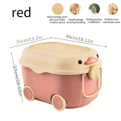 Cute Duck Toy Storage Box