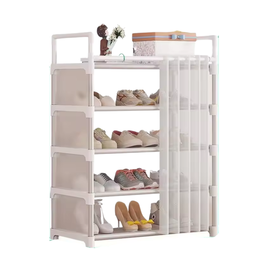 Metal Dustproof Shoe Rack Storage Organizer (5-Layer)