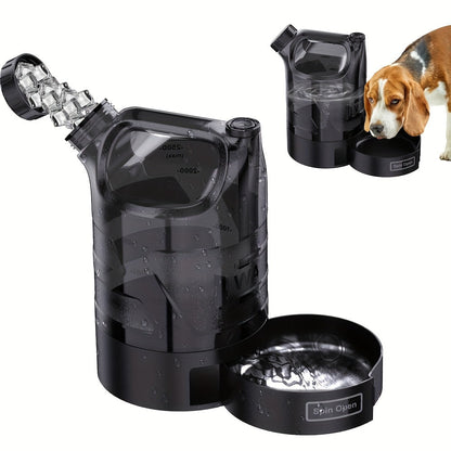 Pet Water Dispenser Leakproof Dual Flow Control