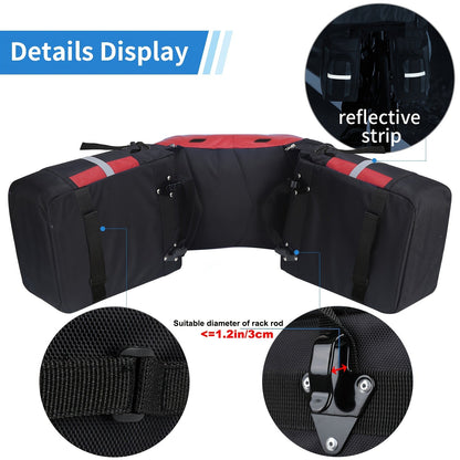 3-in-1 Bicycle Rear Seat Storage Bag