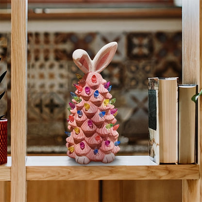 Easter Bunny Night Light with Uplight for Tabletop