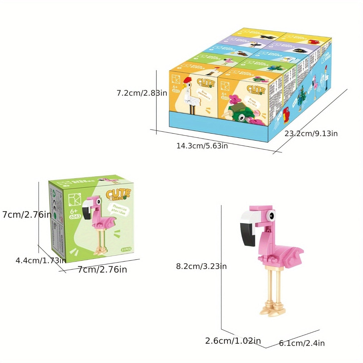 Animal Building Block Set for Kids (20pcs)