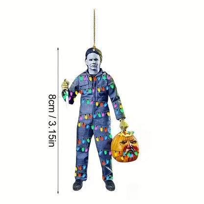 Classic Horror Character Pendant for Christmas