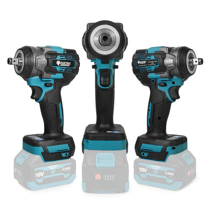 Cordless Brushless Electric Wrench 500Nm Torque for DIY