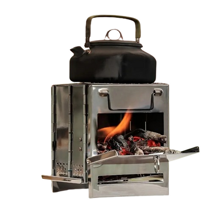 Unleash the Flavor of the Outdoors with Our Folding Wood Stove