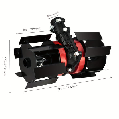 9-Blade Grass Trimmer Weeding Wheel