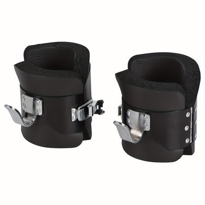 Solid Steel Frame Fitness Gravity/Inversion Boots(Black)