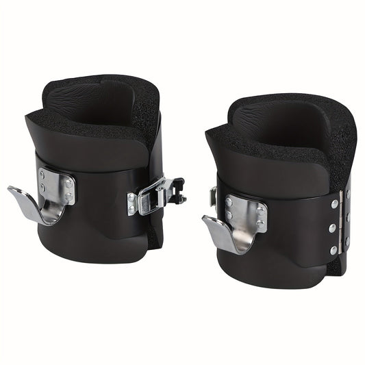 Solid Steel Frame Fitness Gravity/Inversion Boots(Black)