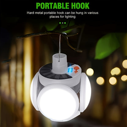 Portable Football-Shaped Rechargeable LED Lantern