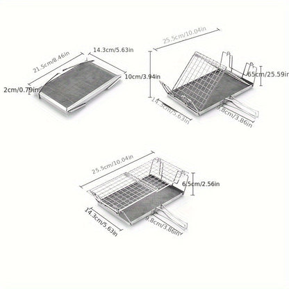 Portable Bread Toaster for Camping & Picnics