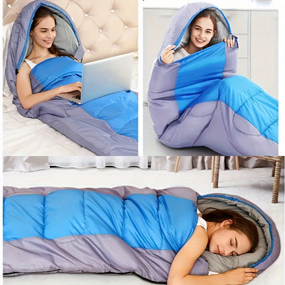 Sleeping Bag Winter Hooded with Accessories