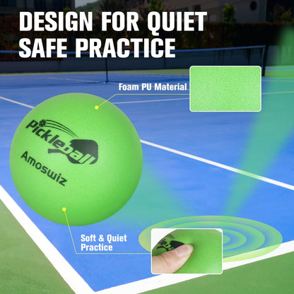 Foam Pickleballs Training Set (6-Pack)