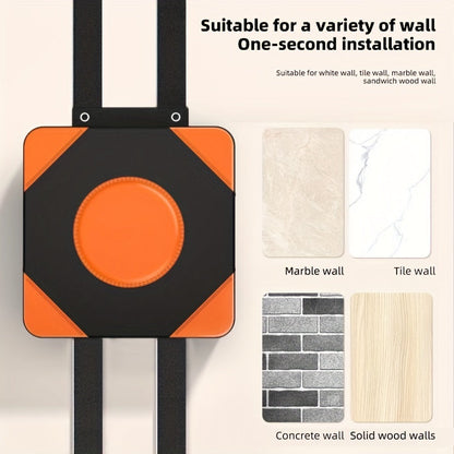 Wall Boxing Target Pad Sponge Yellow Black Set