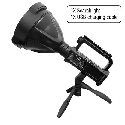 USB Rechargeable LED Spotlight Flashlight (4 Modes XHP70)