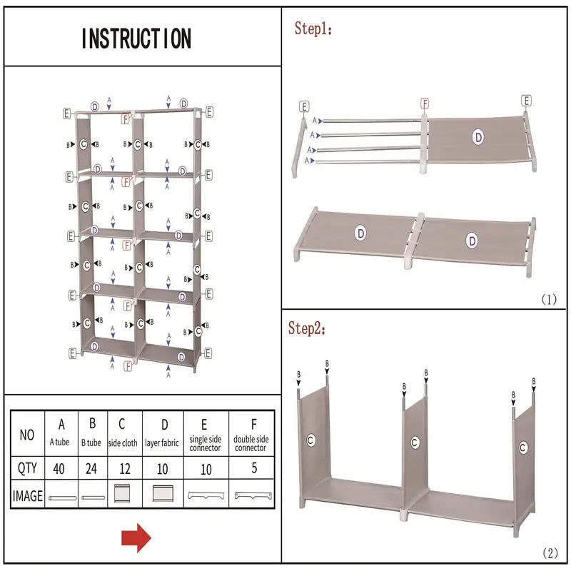 Discover the perfect blend of form and function in this double-grid bookshelf