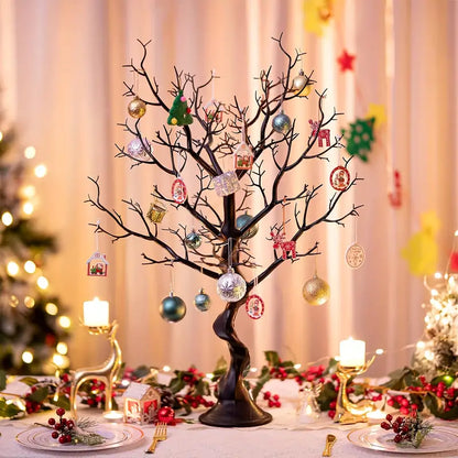30-Inch Plastic Manzanita Tree Centerpiece – Black Bare Tree