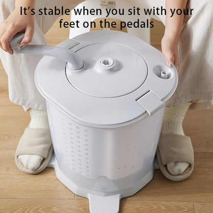 Manual Laundry Machine with Pedal Base