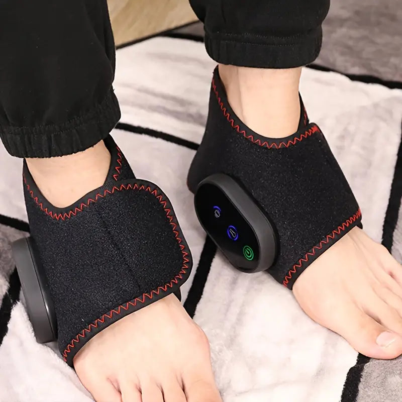 Electric Heating Guard Legs Warmer & Foot Massager Set