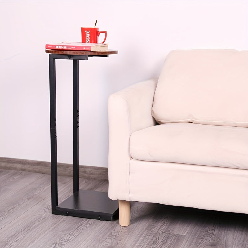 Double-Layer Metal Frame Storage Side Table
