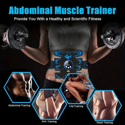 Abdominal Muscle Stimulator Trainer with 6 Modes and 19 Intensity Levels