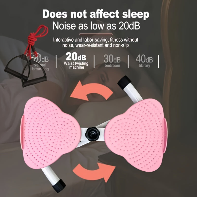 Heart Core Trainer Ab Rotator with Resistance Bands