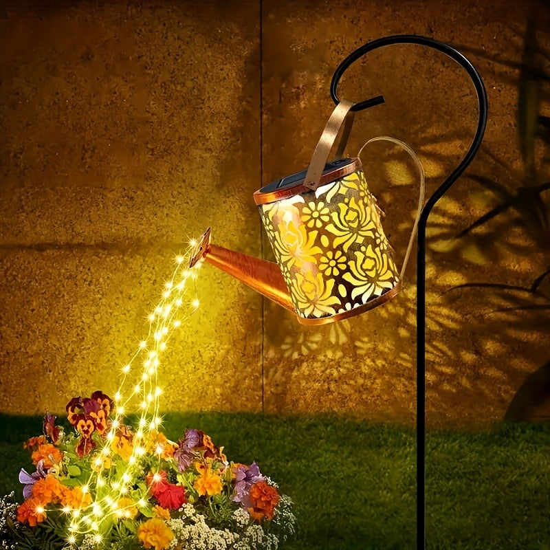 2-Function Solar Kettle Lamp Garden Light
