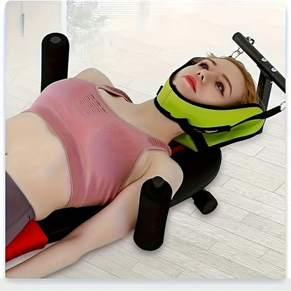 Fitness Stretcher Adjustable Waist Foot Pad Machine