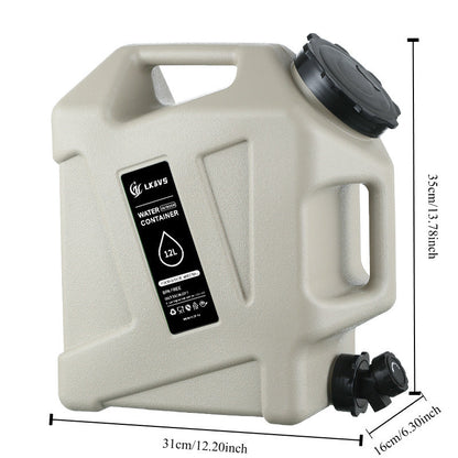 Outdoor Water Bucket with Spigot