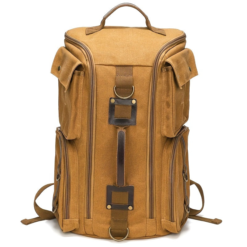 Vintage Canvas Laptop Backpack Travel & Commute Bag