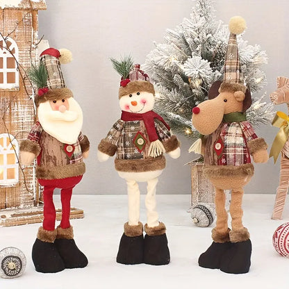 Enhance Your Festive Decor with 3pcs Christmas Dolls Tree Decor