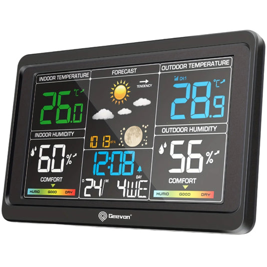 Wireless Weather Station with Color Display