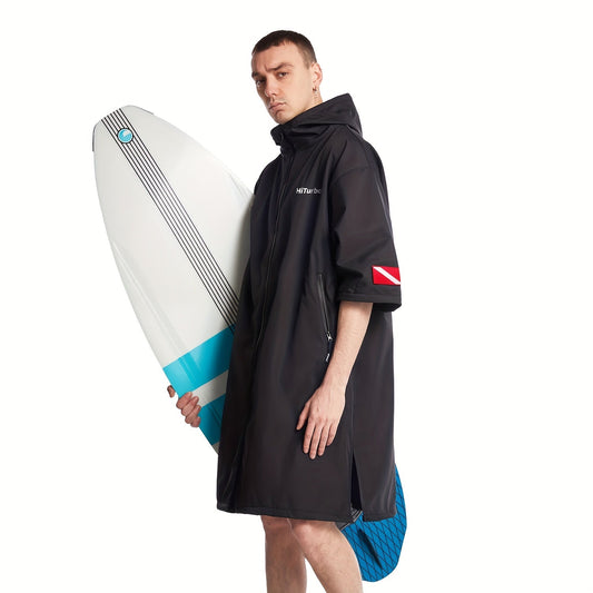 Quick Dry Hooded Surf Poncho Towel Robe