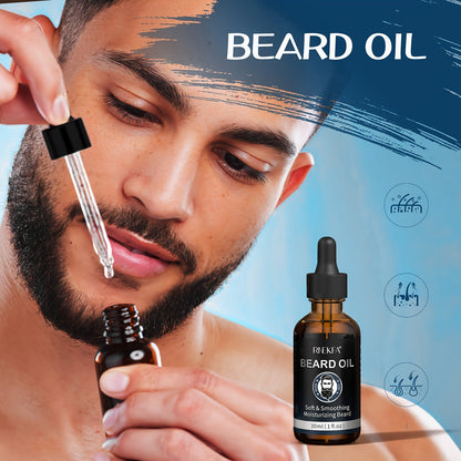 Beard Grooming Kit for Men Trimming & Care Set