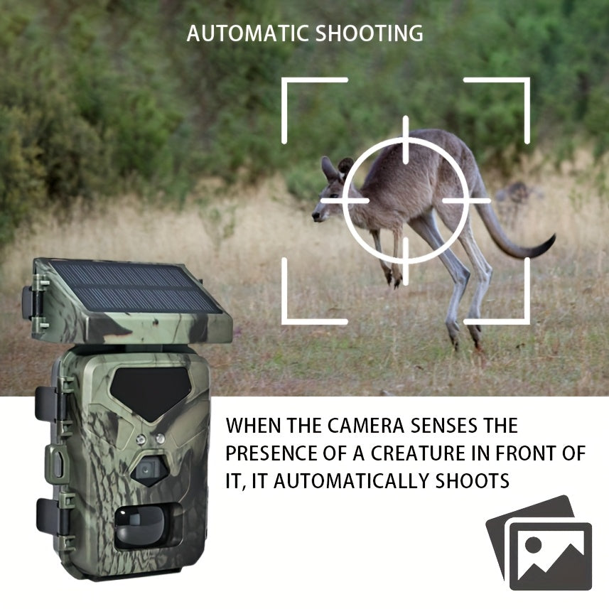 Solar Infrared Wildlife Security Camera (20MP)