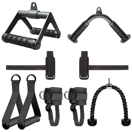 Iron Lat Pull-Down Attachment Set (6pcs)