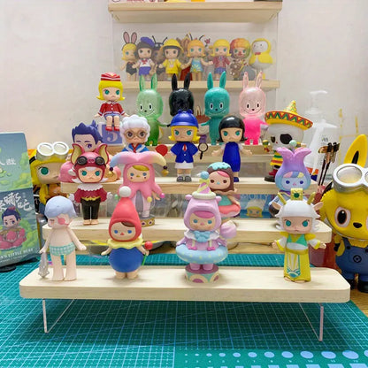 Elevate and Showcase with Our Wooden Riser Shelf