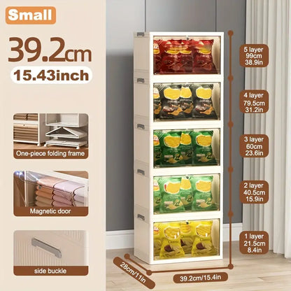 Unfold the future of storage: our durable folding plastic box