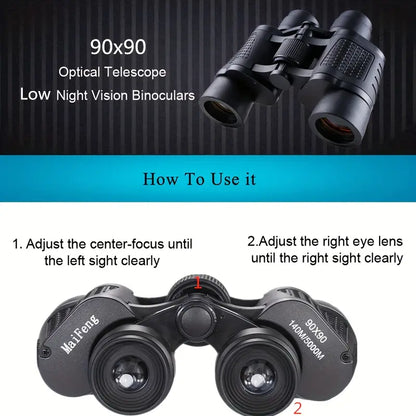 High-Power HD 90x90 Professional Binocular Telescope