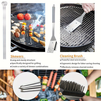 BBQ Grill Accessories Set (17pcs)
