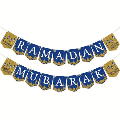 Paper Hanging Flag Room Decoration