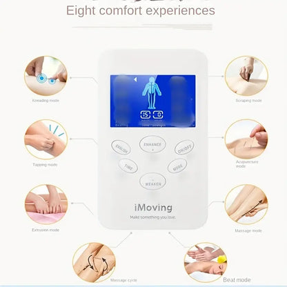 Mini Digital Pulse Massager - Portable Meridian Physiotherapy