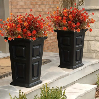 Vibrant Artificial Fall Flowers - Set of 4