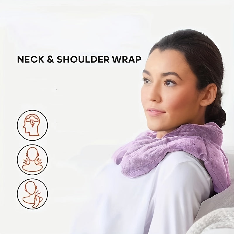 Neck & Shoulder Microwavable Heating Pad Wrap