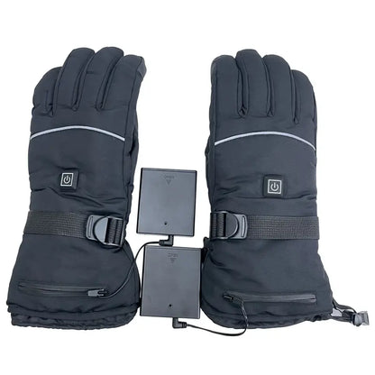 Winter Electric Battery Heating Gloves - Touch Screen Motor Gloves