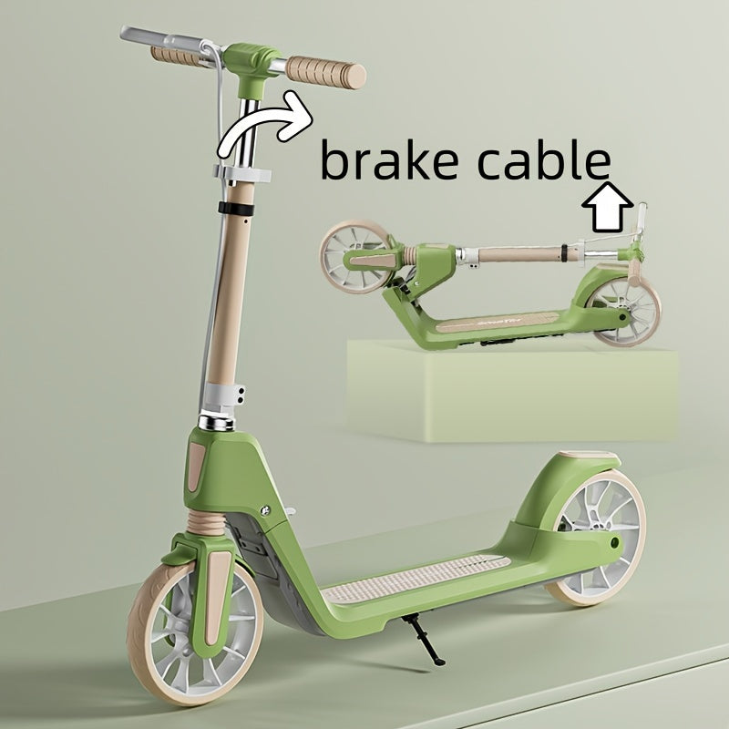 Adult Scooter PU Wheels Suspension Brake