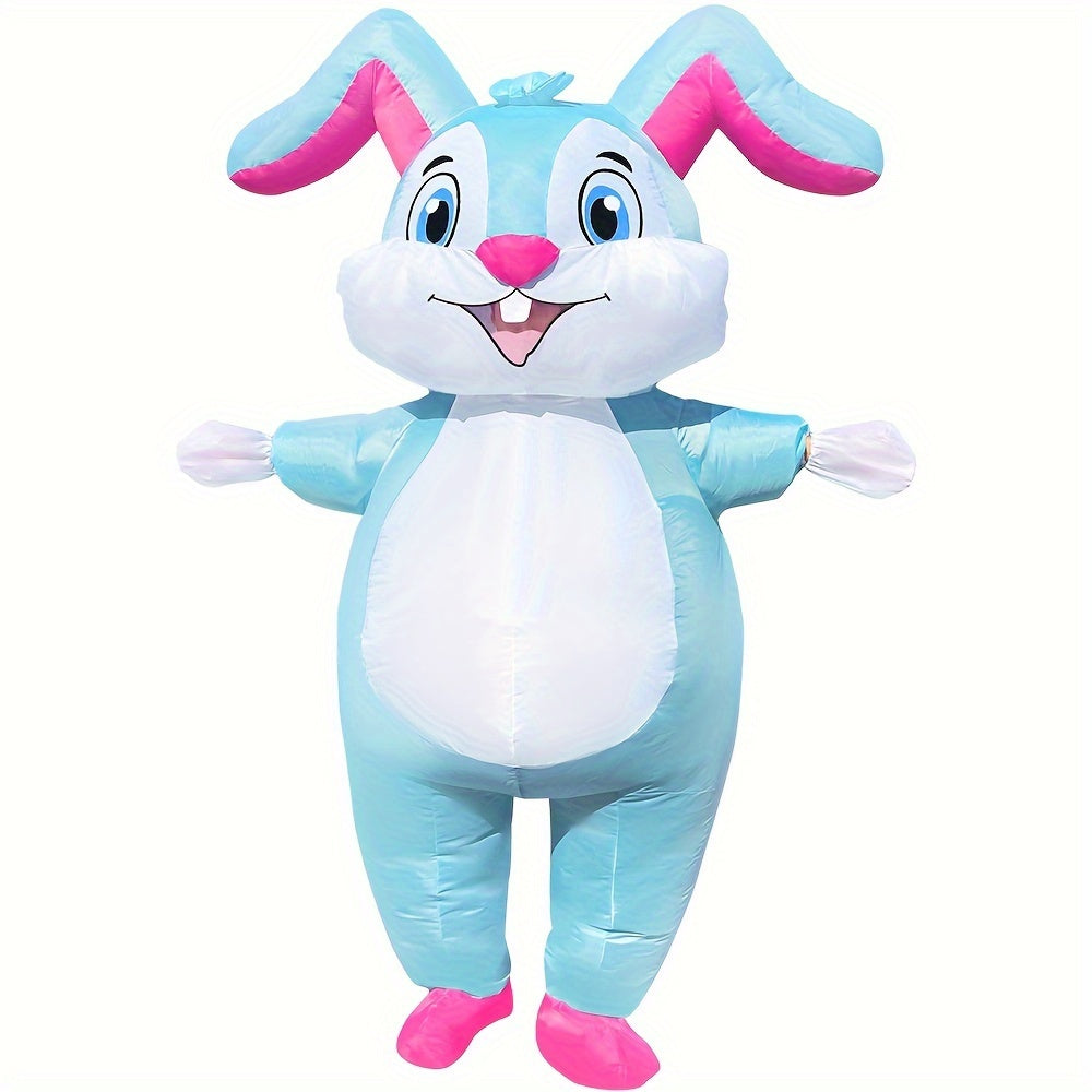 Inflatable Cartoon Rabbit Costume for Adults