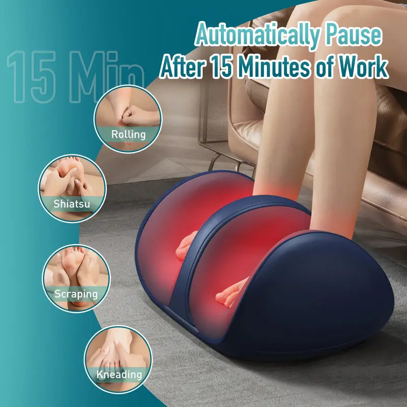 Electric Foot and Calf Massager with Heat