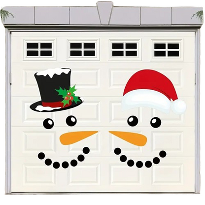 Add Cheer with 1 Set of Merry Christmas Decorative Garage Door Magnet Stickers