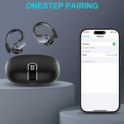 90H Wireless 5.3 Earbuds with ENC Noise Cancelling Mic